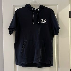 Mens under armour short sleeve hoodie